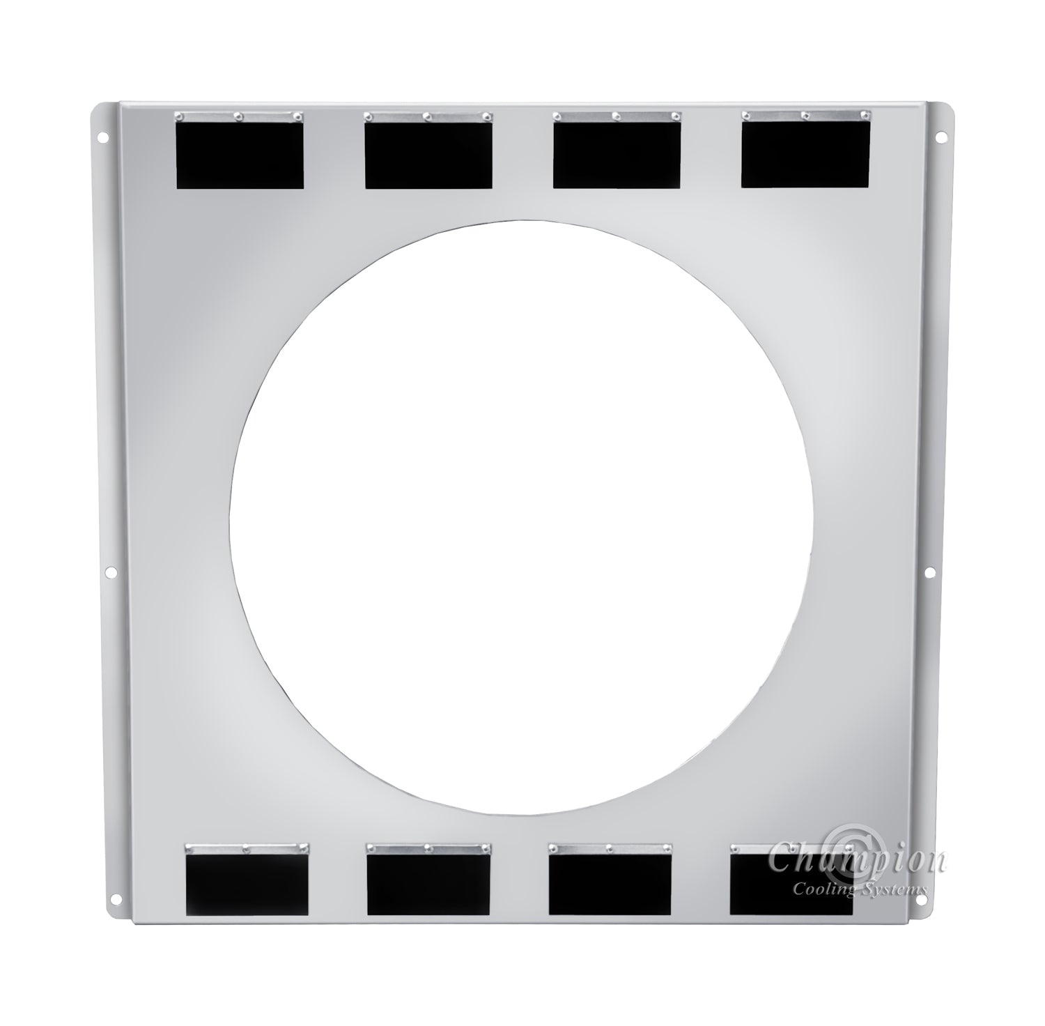 Aluminum Fan Shroud for 16" Electric Fan - 24.75" Wide x 21.5" Tall