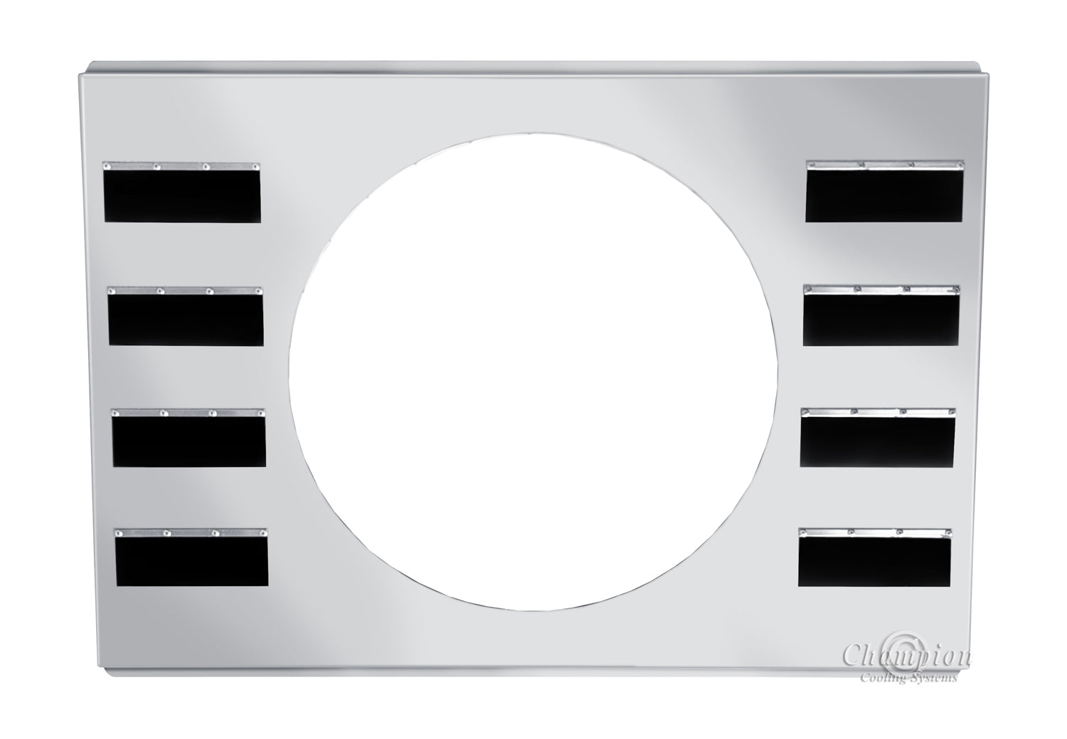 Aluminum Fan Shroud for 16" Electric Fan - 28.25" Wide x 18.875" Tall