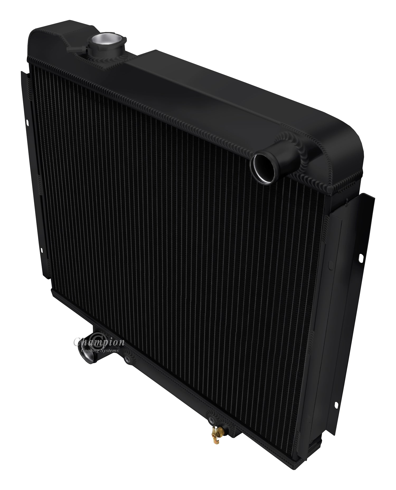 1965-1966 Ford Galaxie 3-Row Black Radiator