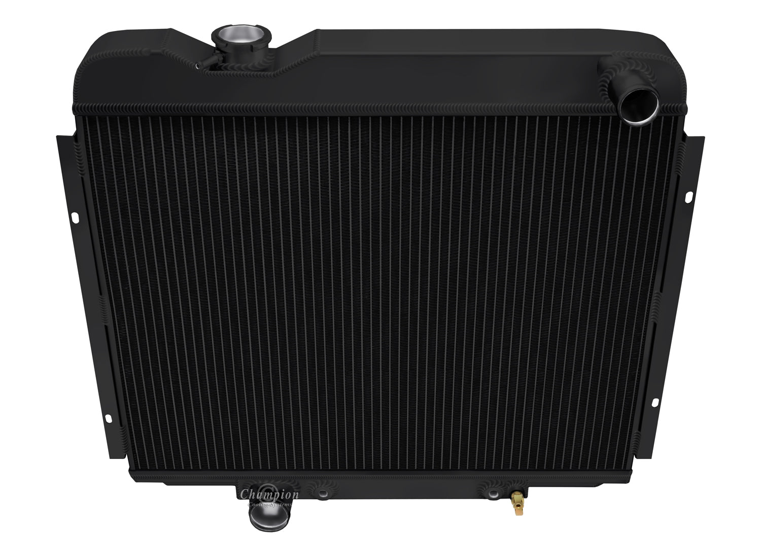 1965-1966 Ford Galaxie 3-Row Black Radiator