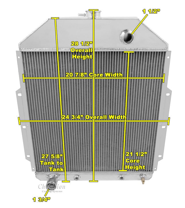  Fan Combo - Ford Engine
