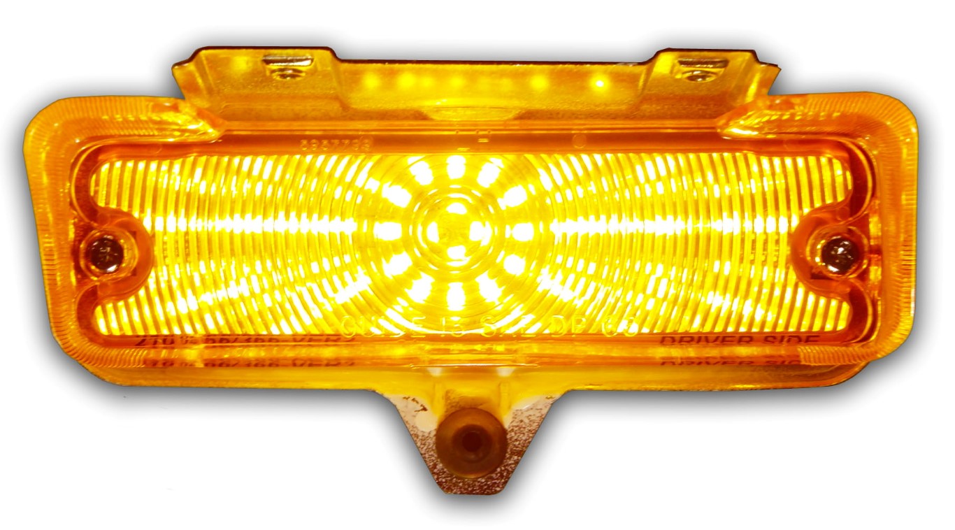 Front Marker Light Panels - 1966 Chevelle