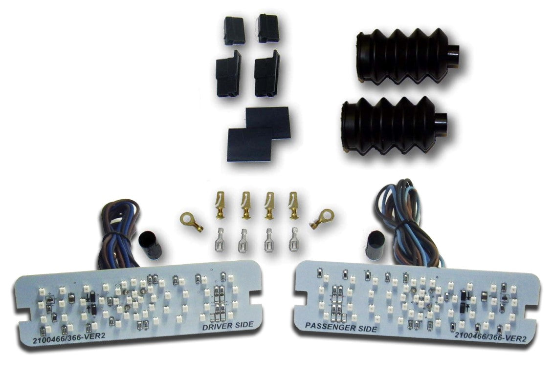 Front Marker Light Panels - 1966 Chevelle