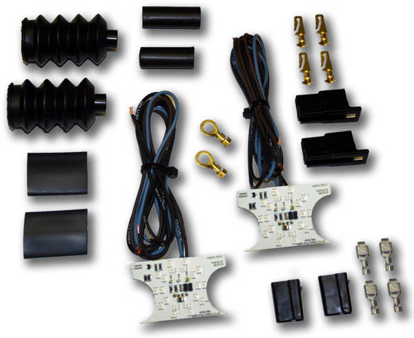 Front Marker Light Panels - 1967-1968 Chevy Camaro