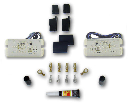 Front Marker Light Panels - 1967 Chevelle