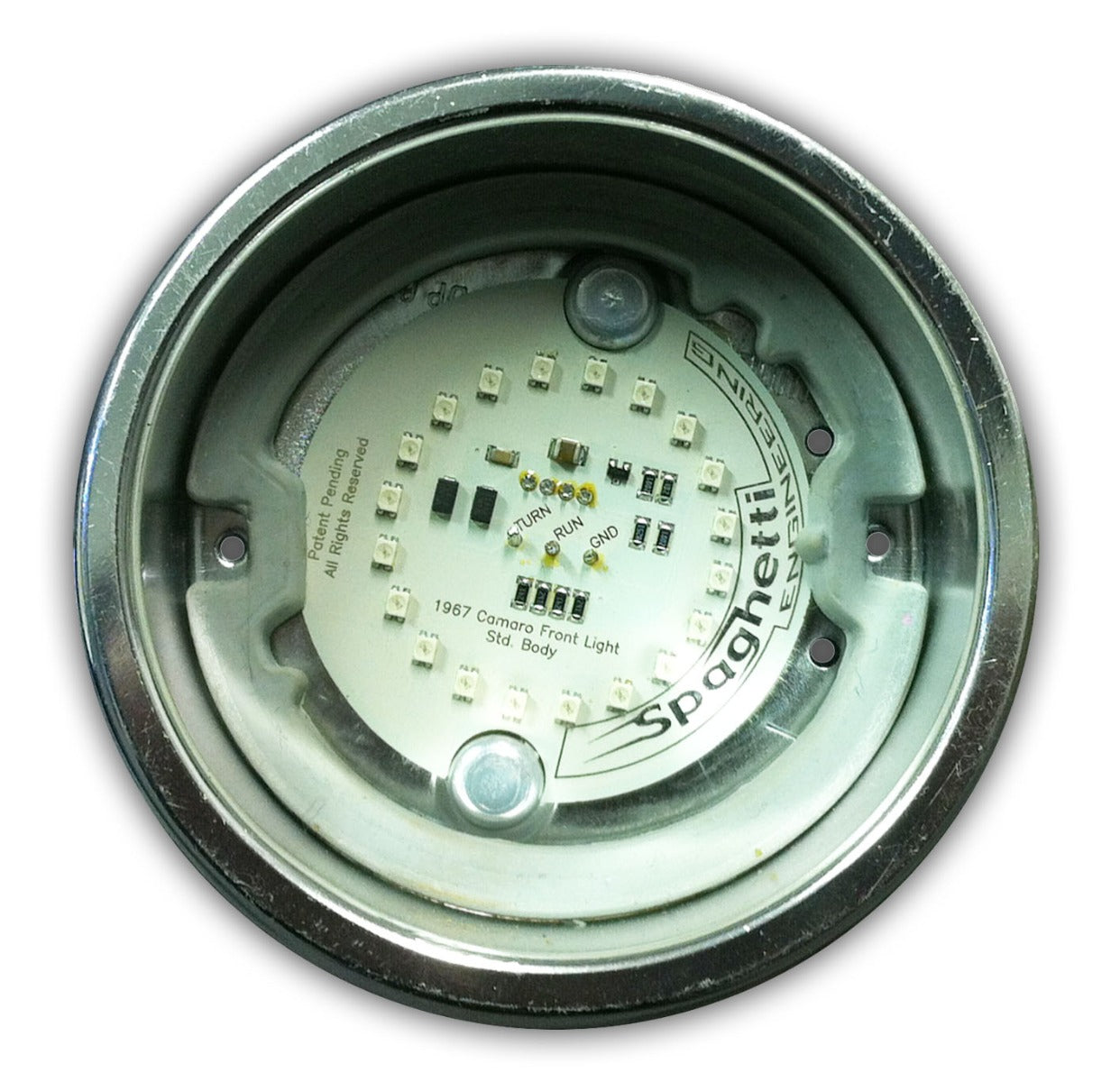 Front Marker Light Panels - 1967 Chevy Camaro