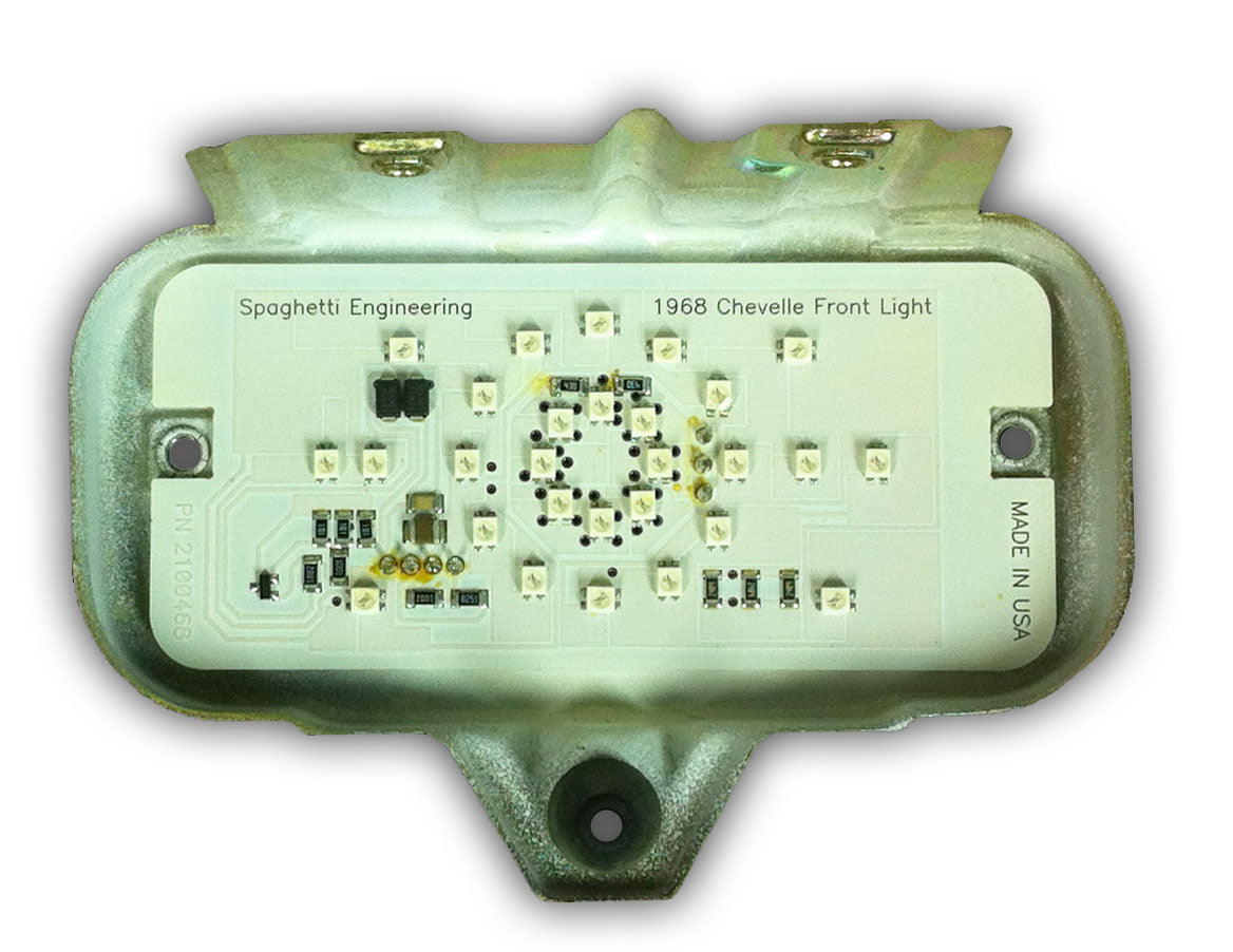 Front Marker Light Panels - 1968 Chevelle