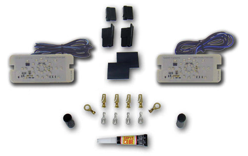 Front Marker Light Panels - 1968 Chevelle