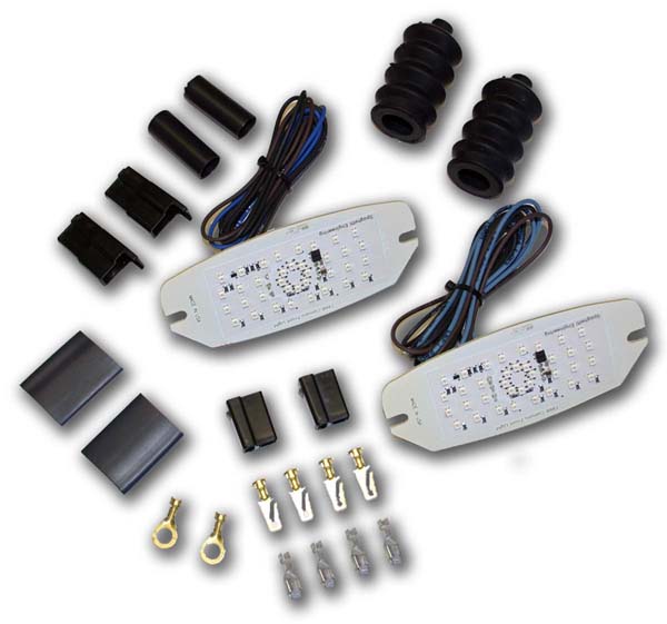 Front Marker Light Panels - 1968 Chevy Camaro