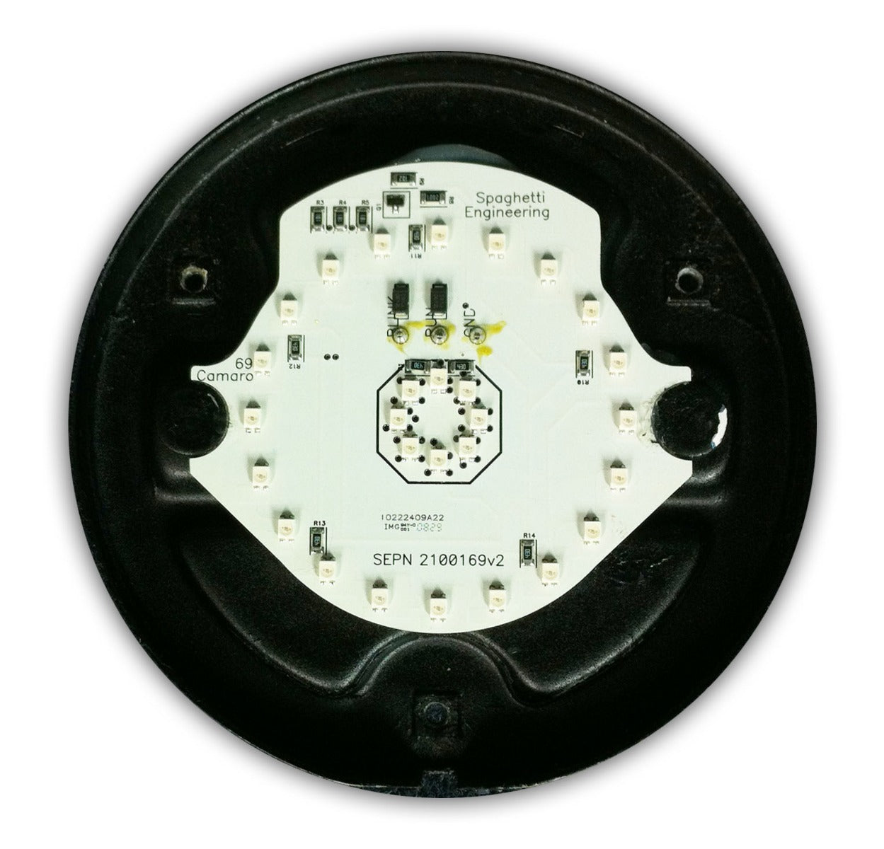 Front Marker Light Panels - 1969 Chevy Camaro