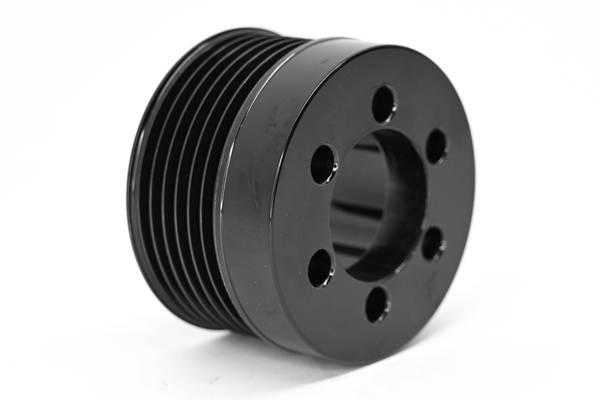 Hellcat Supercharger Hemi Boost Pulley 2.50" (63.50mm) Black Aluminum