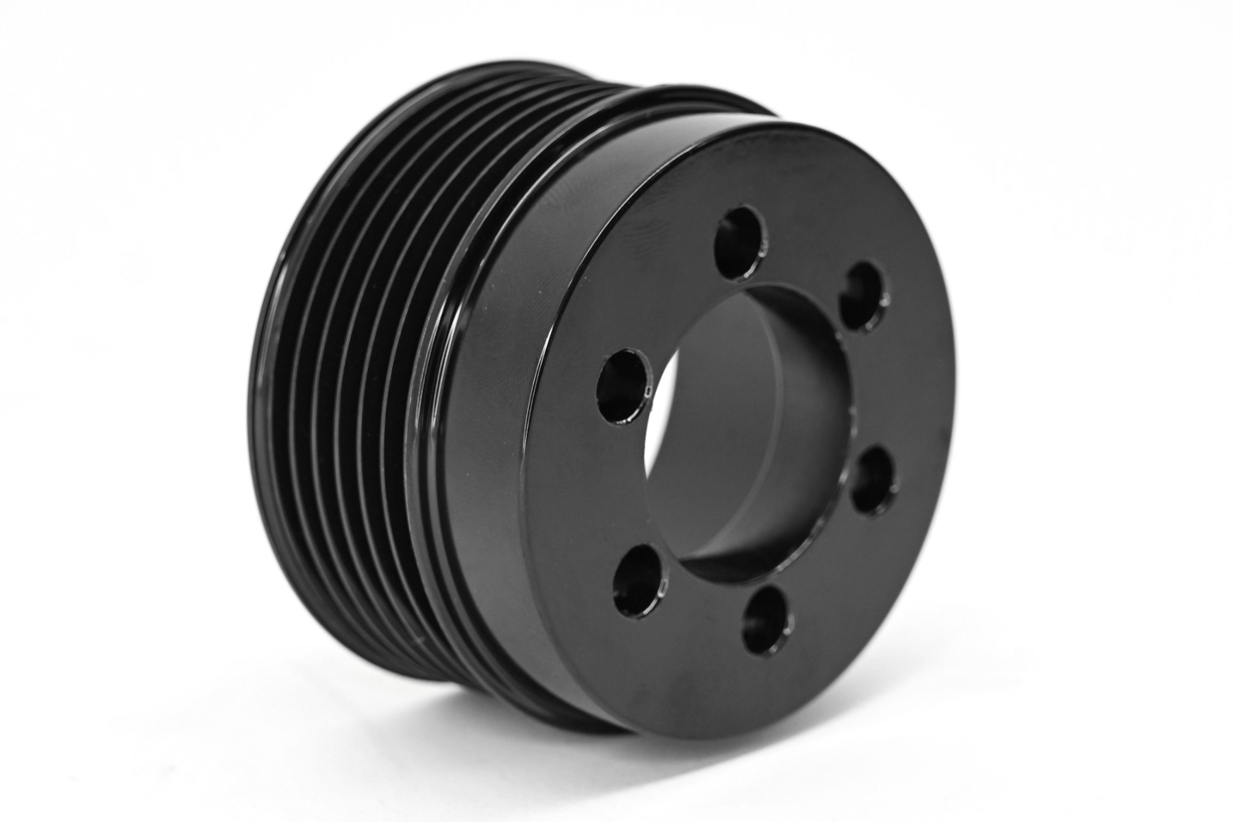 Hellcat Supercharger Hemi Boost Pulley 2.65" (67.31mm) Black Aluminum