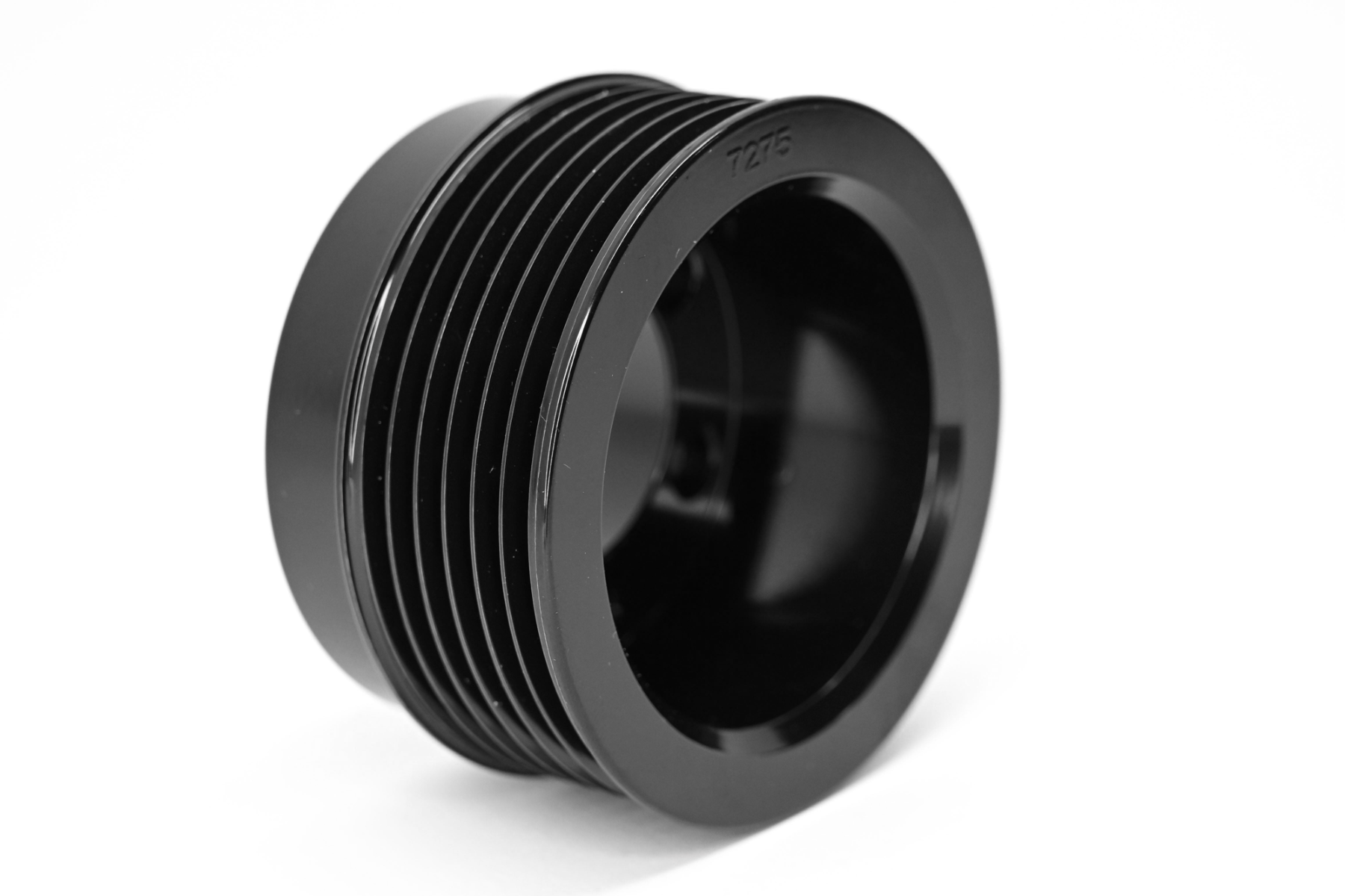 Hellcat Supercharger Hemi Boost Pulley 2.75" (69.85mm) Black Aluminum