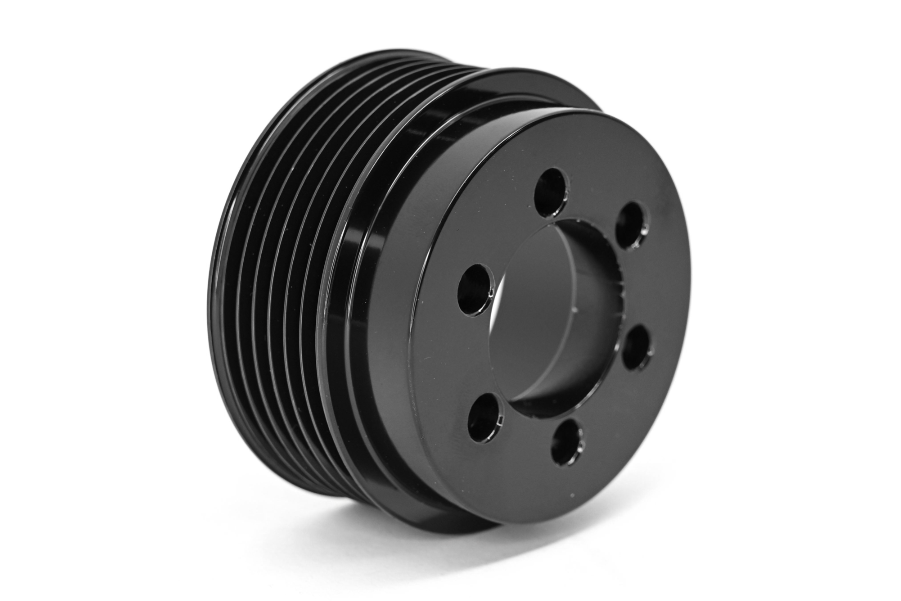 Hellcat Supercharger Hemi Boost Pulley 2.85" (72.39mm) Black Aluminum