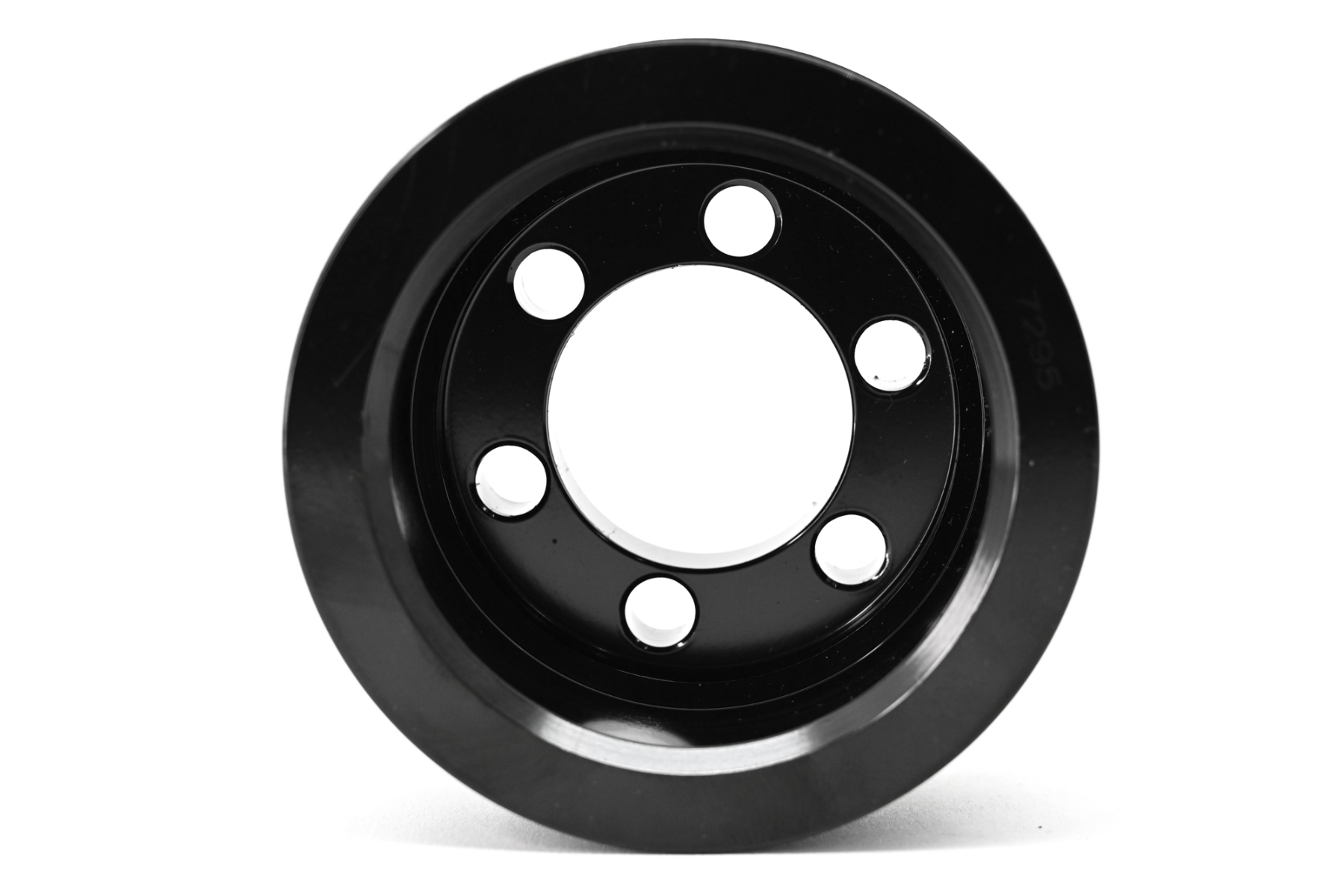 Hellcat Supercharger Hemi Boost Pulley 2.95" (74.96mm) Black Aluminum