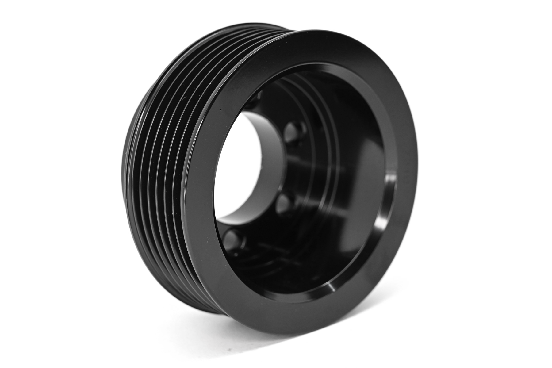 Hellcat Supercharger Hemi Boost Pulley 3.10" (78.74mm) Black Aluminum