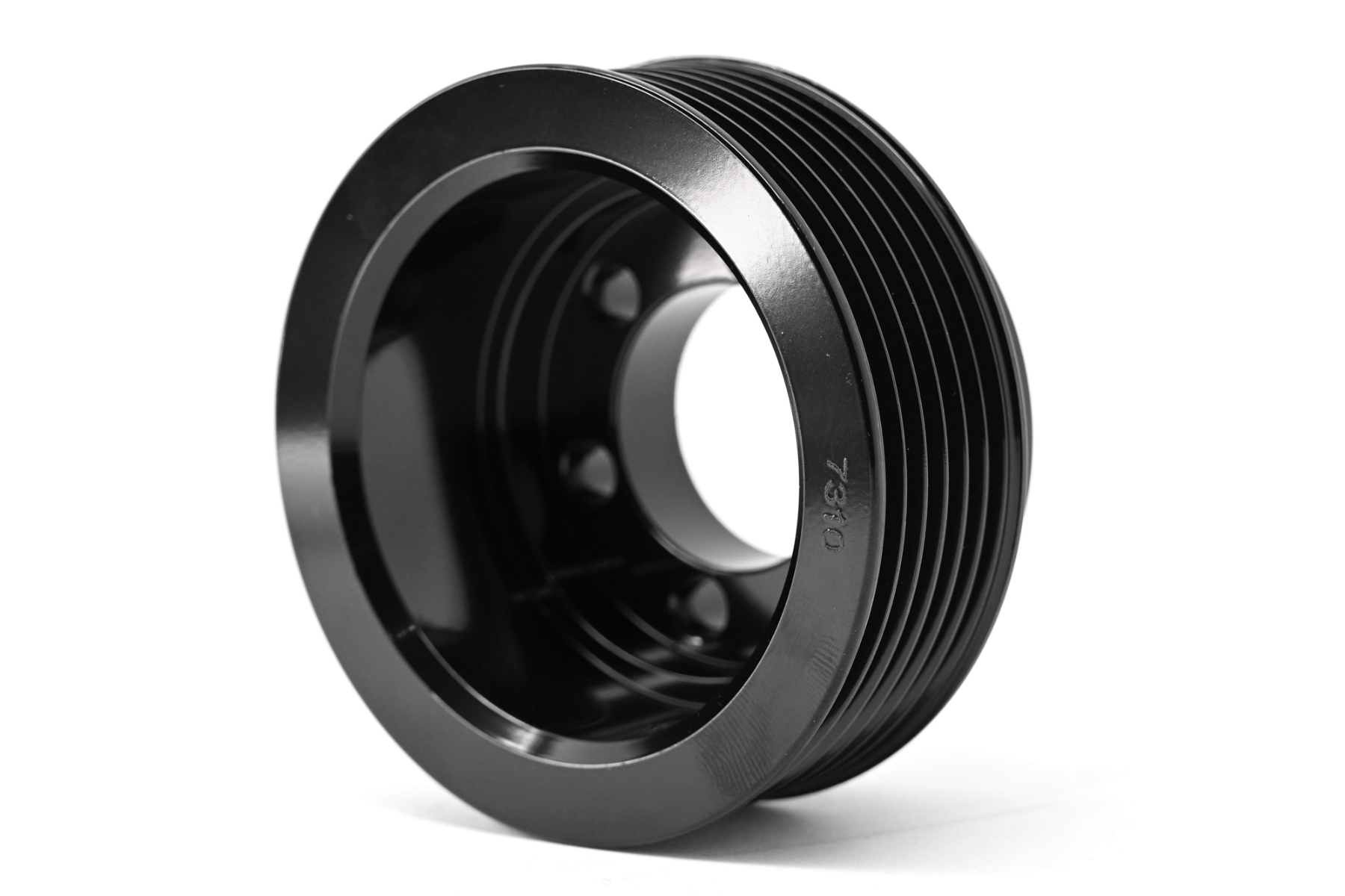 Hellcat Supercharger Hemi Boost Pulley 3.10" (78.74mm) Black Aluminum