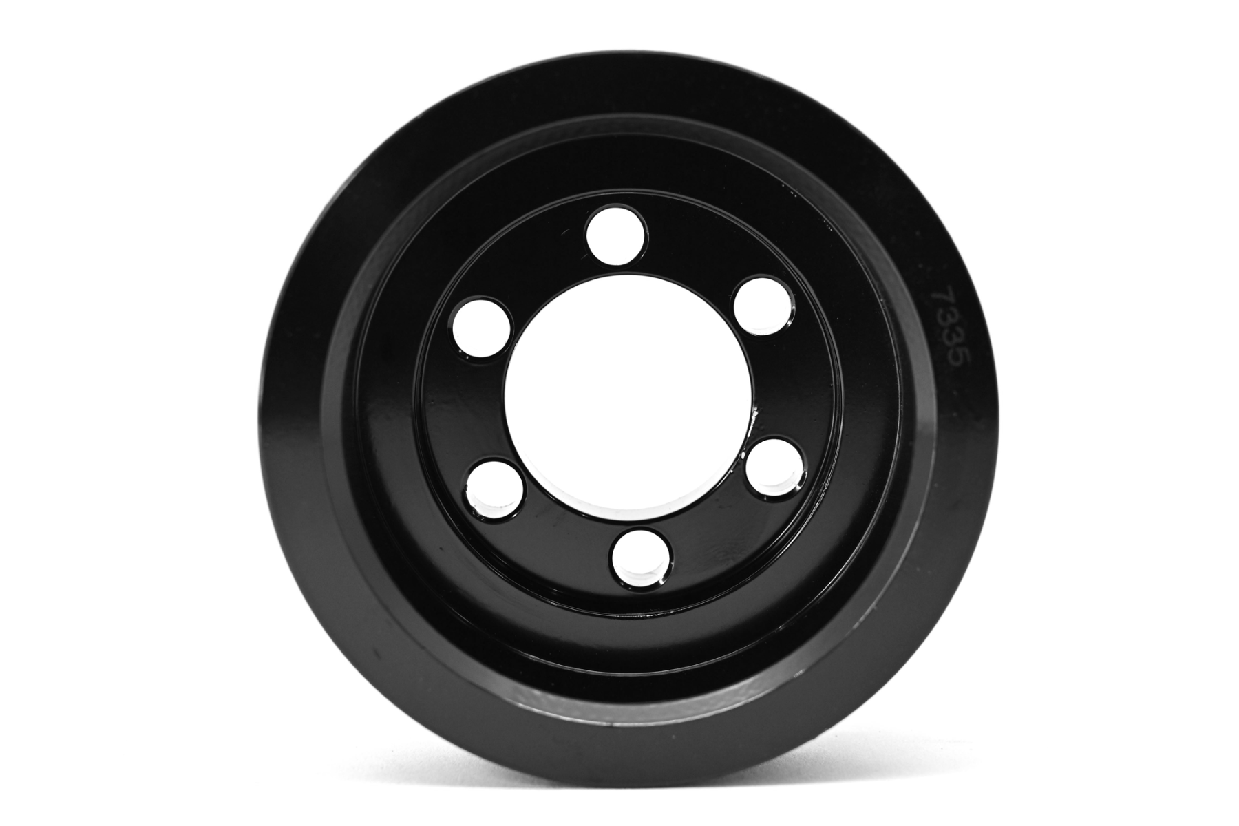 Hellcat Supercharger Hemi Boost Pulley 3.35" Black Aluminum