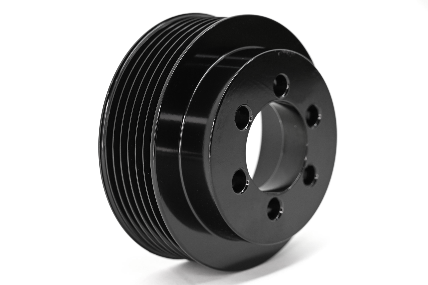 Hellcat Supercharger Hemi Boost Pulley 3.35" Black Aluminum