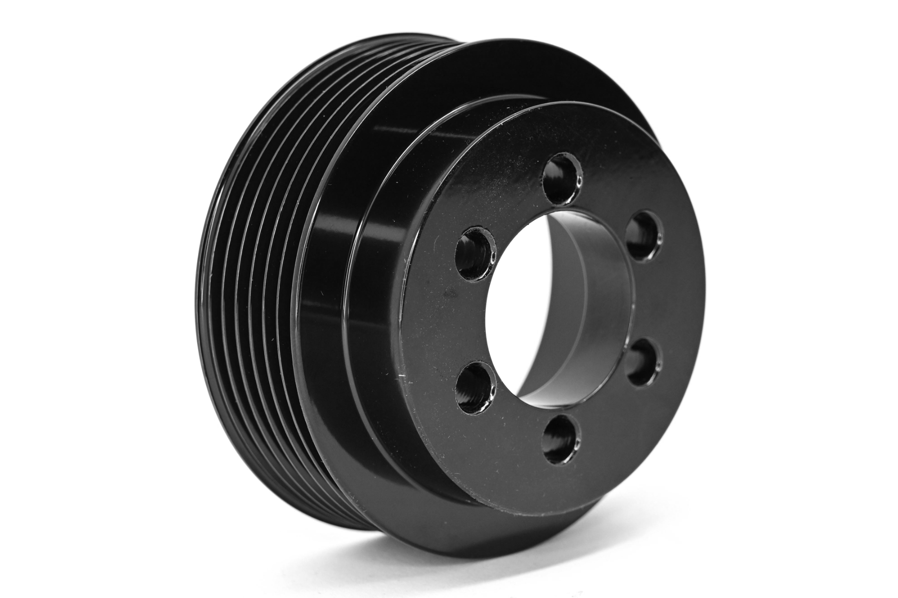 Hellcat Supercharger Hemi Boost Pulley 3.20" (81.28mm) Black Aluminum