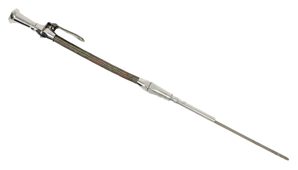 1980-up Chevy Small Block Flexible Braided Dipstick
