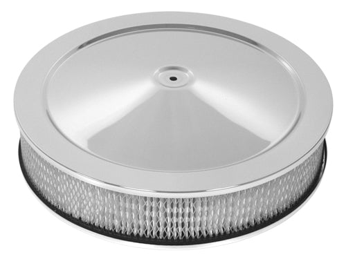 14" Air Cleaner - Flat Base