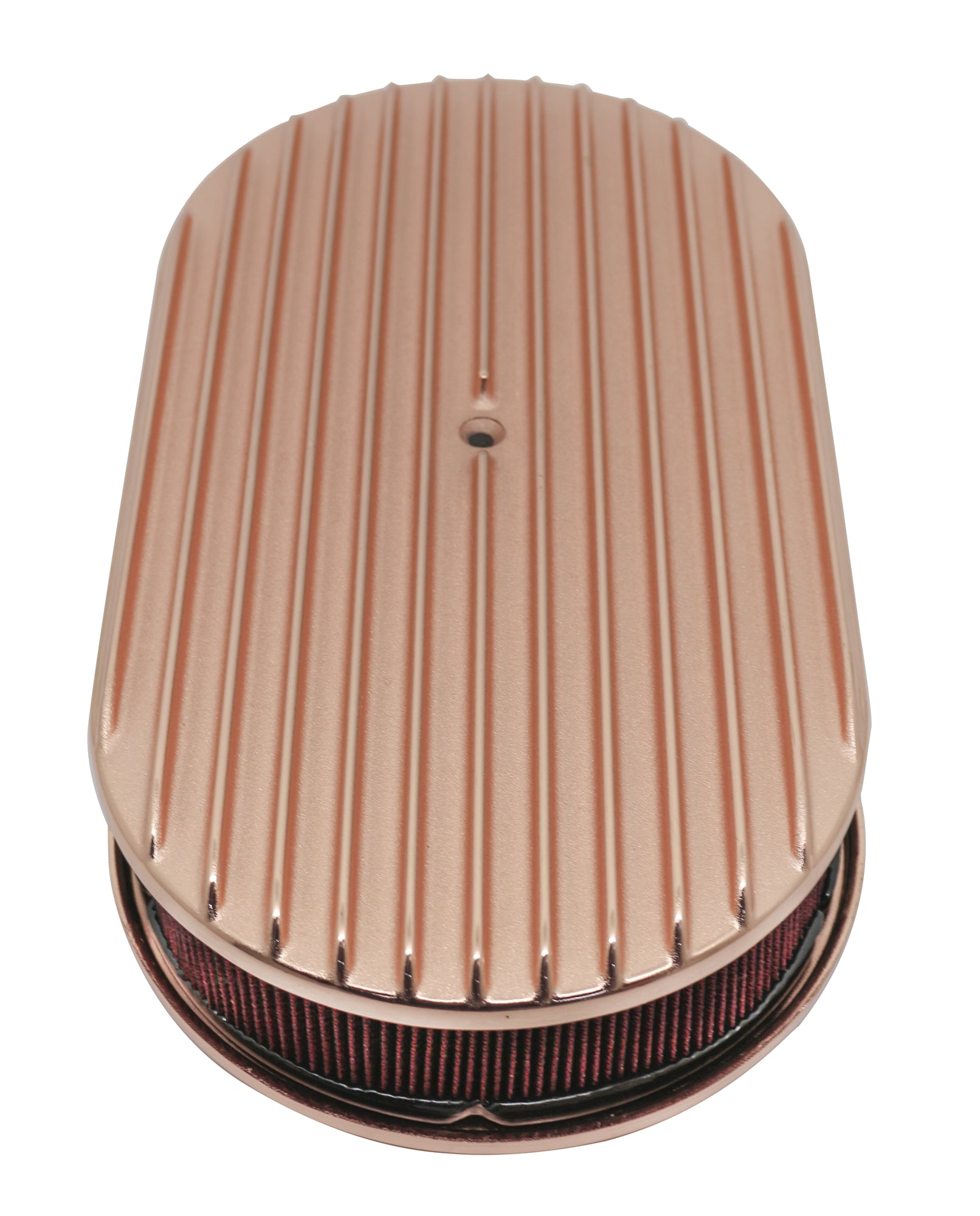 Full-Finned 15" Oval Air Cleaner - Raised Base