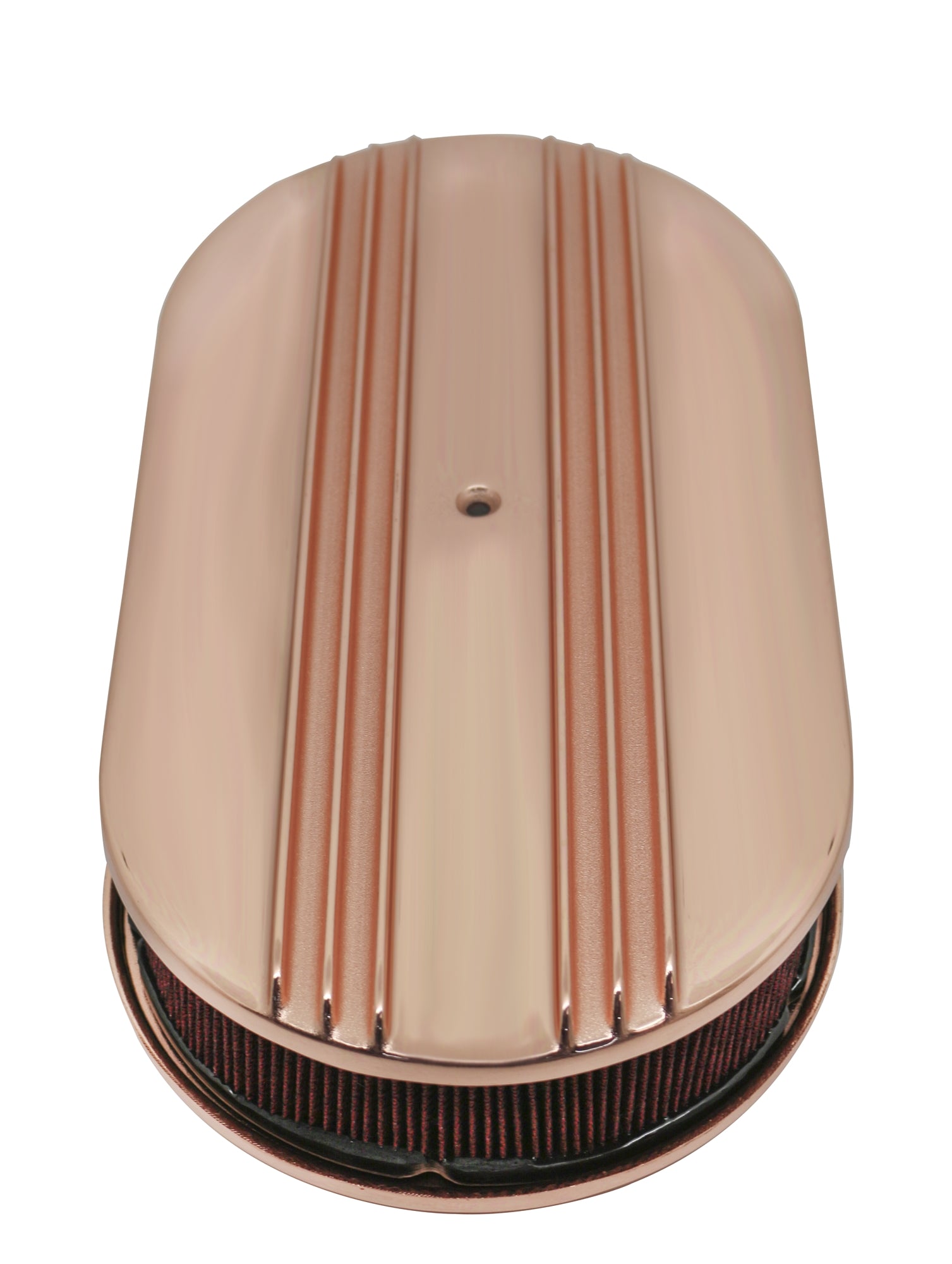 Partial-Finned 15" Oval Air Cleaner - Raised Base