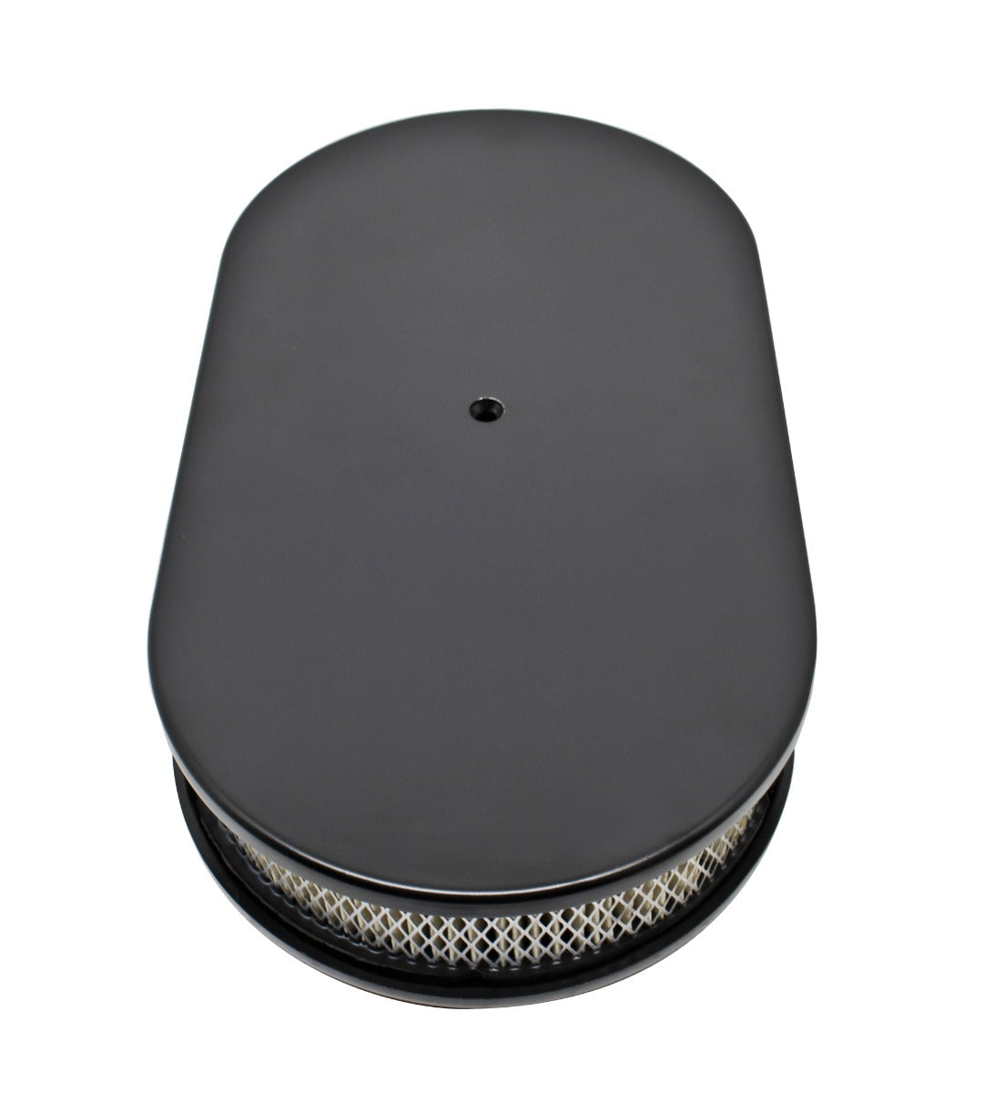 Smooth 15" Oval Air Cleaner - Raised Base