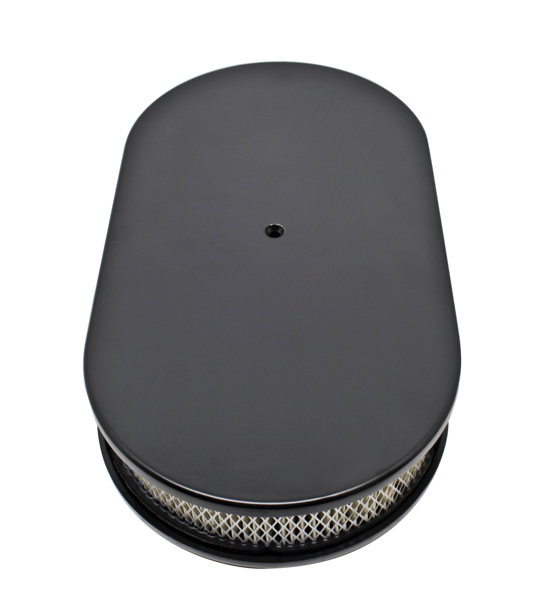 Smooth 15" Oval Air Cleaner - Raised Base