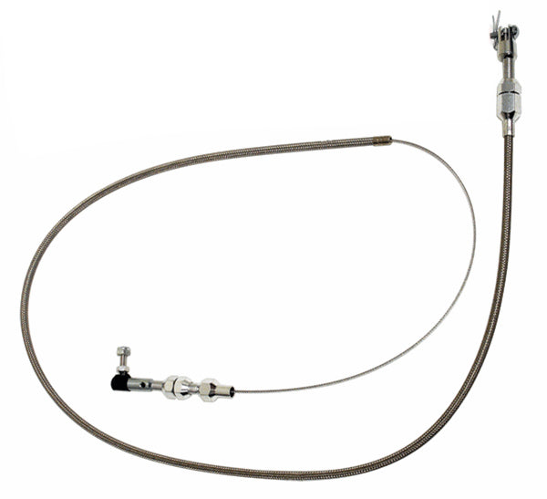 36" Stainless Braided Throttle Cable Kit
