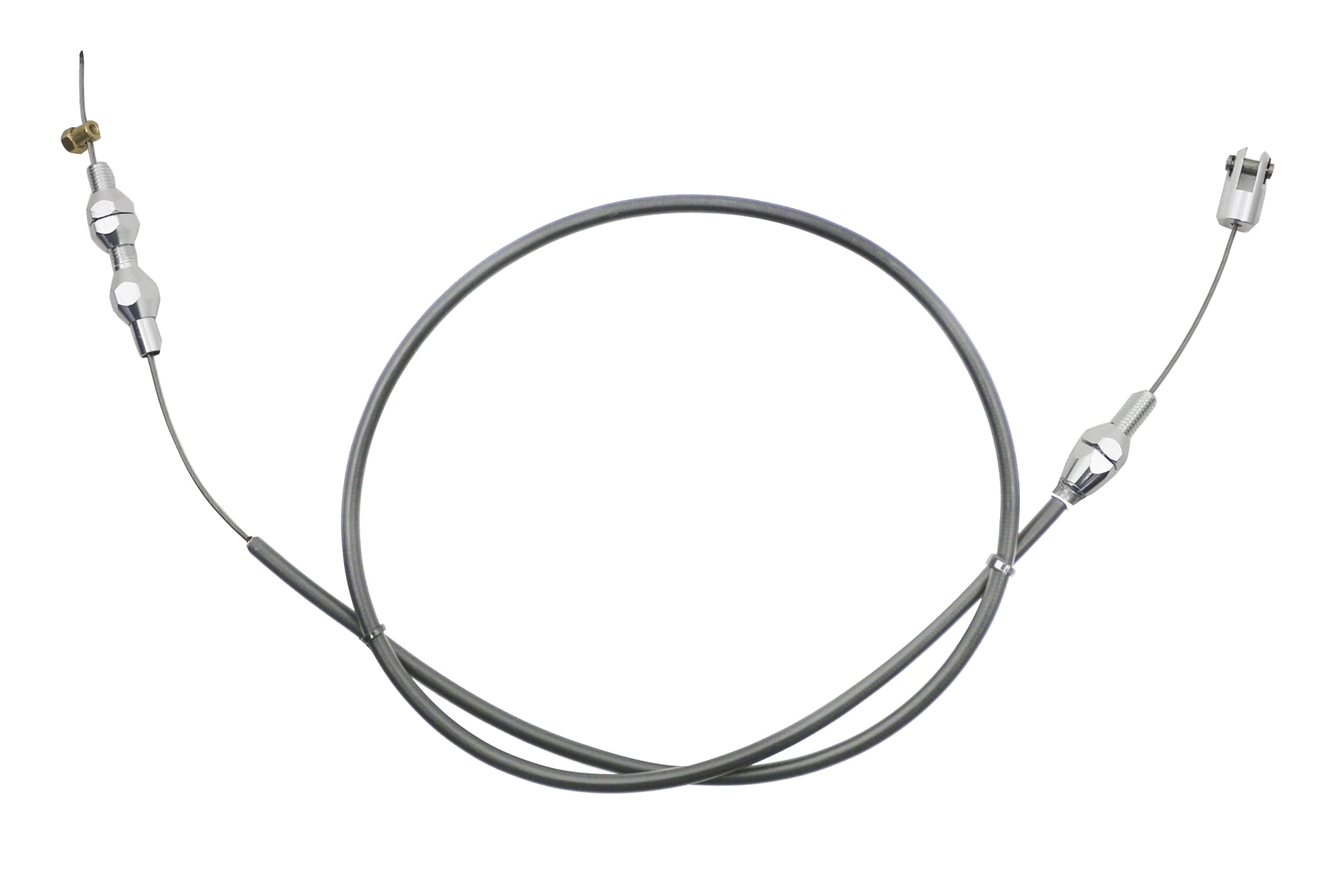 36" Stainless Braided Throttle Cable Kit for LS motor