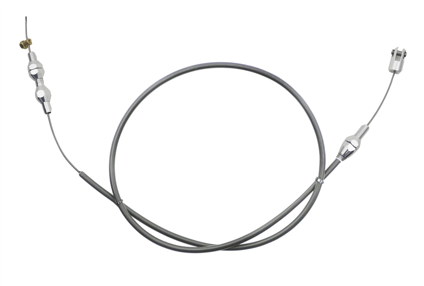 36" Stainless Braided Throttle Cable Kit for LS motor