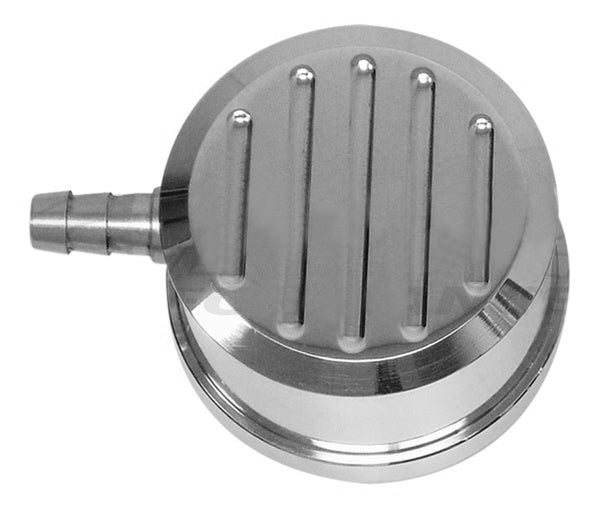 Ball Milled Push-in Breather w/ PCV Valve & Grommet