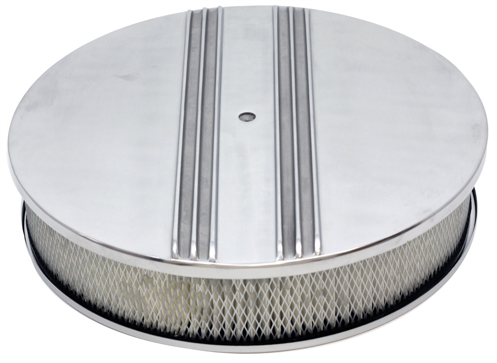 Partial Finned 14" Air Cleaner - Recessed Base