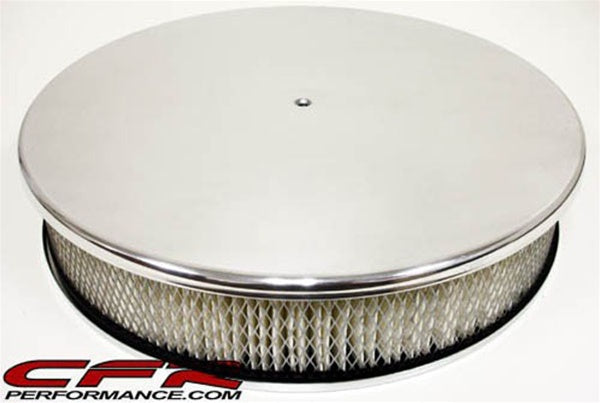 14" Smooth Air Cleaner - Recessed Base