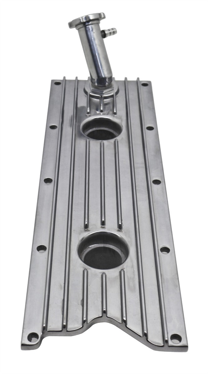 Chevy LS Valley Plate w/ Oil Filler (Top Knock Sensor)