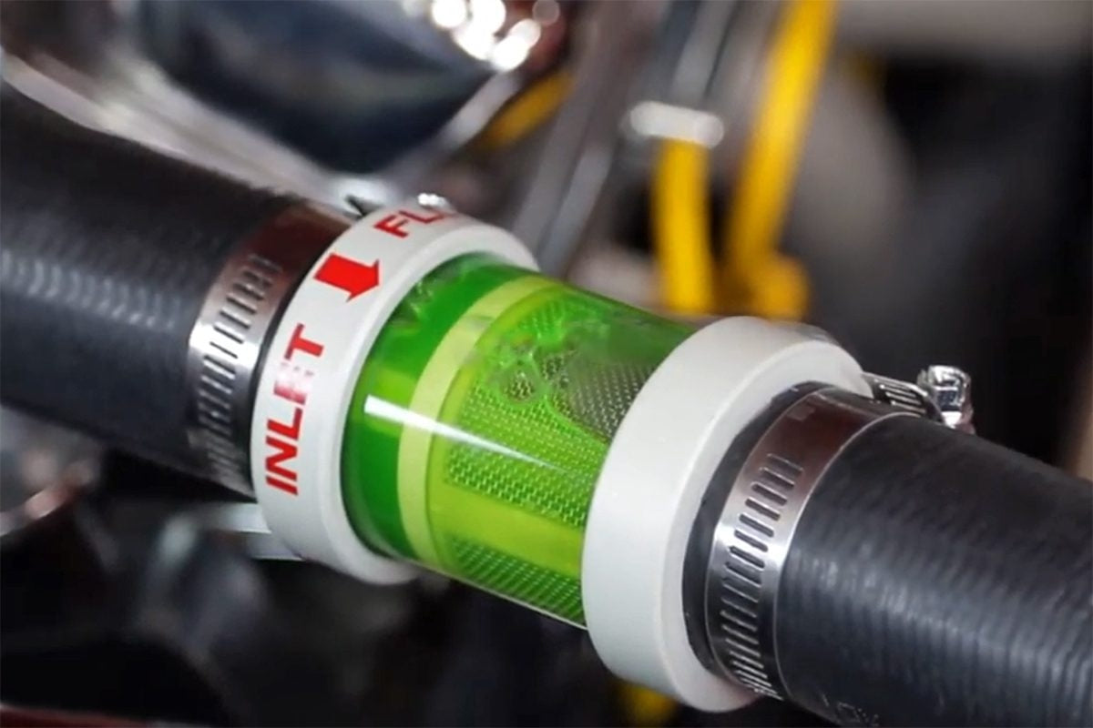 In-line Coolant Filter - 1.25-1.75"