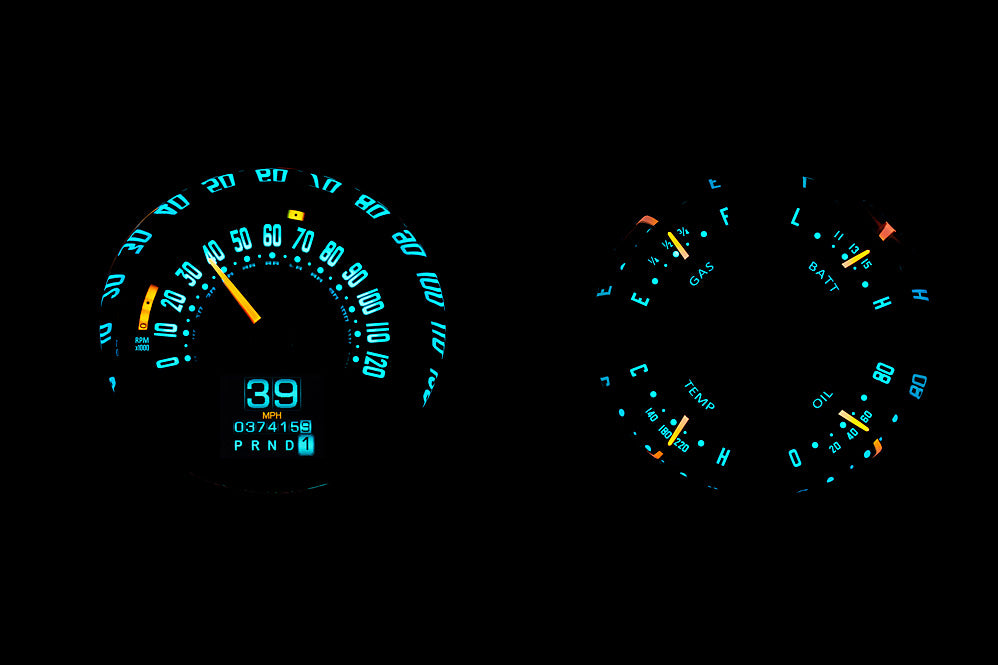 1951- 52 Chevy Car RTX Gauge Instruments