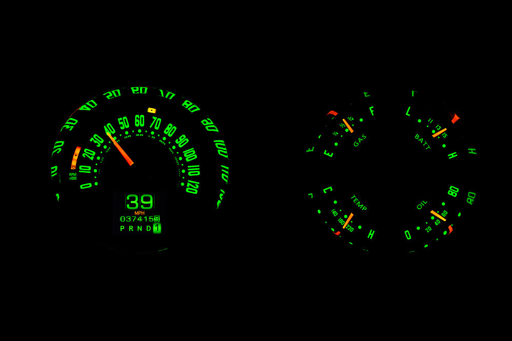 1951- 52 Chevy Car RTX Gauge Instruments
