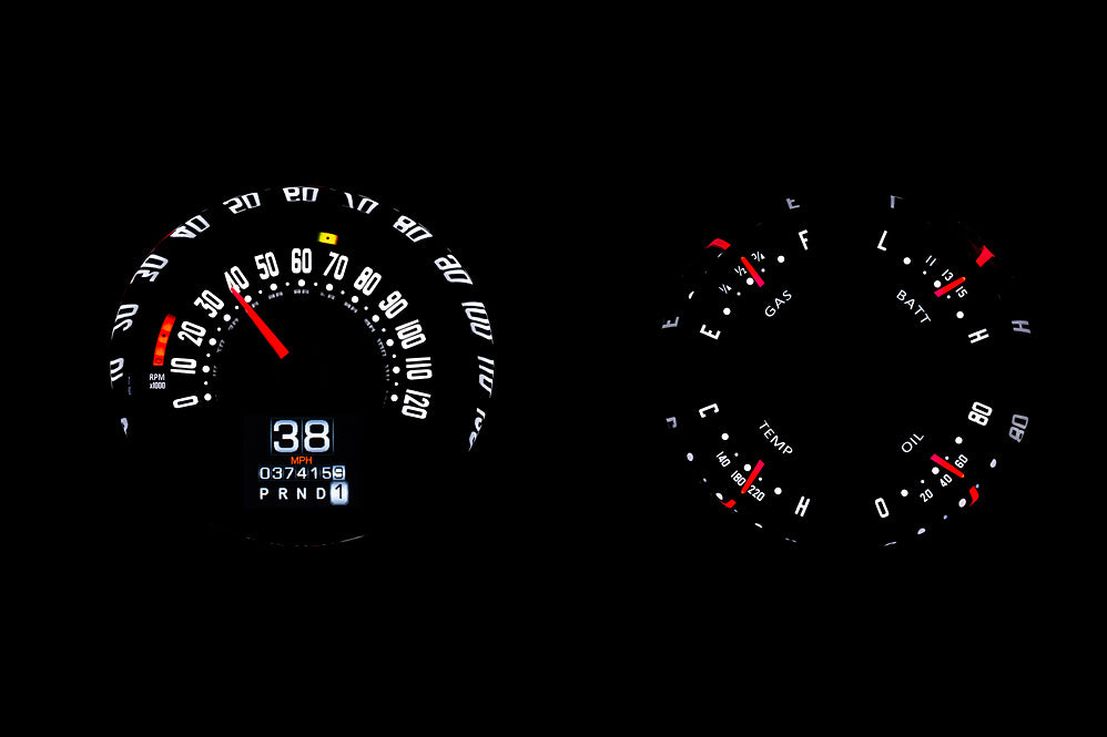 1951- 52 Chevy Car RTX Gauge Instruments