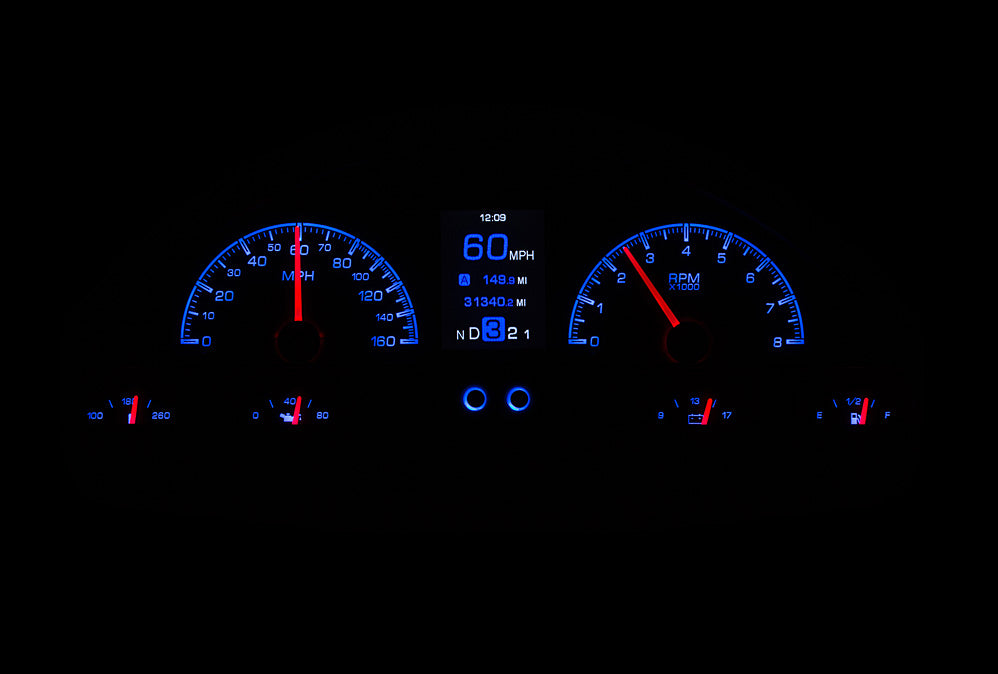 1956 Ford F100 HDX Gauge Instruments