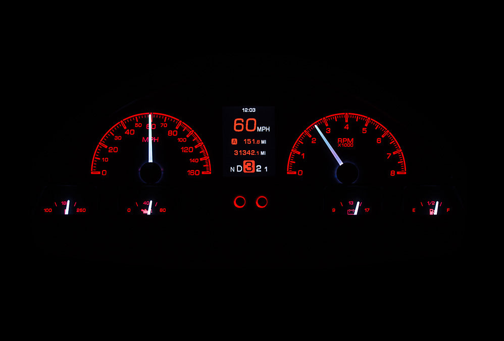 1956 Ford F100 HDX Gauge Instruments
