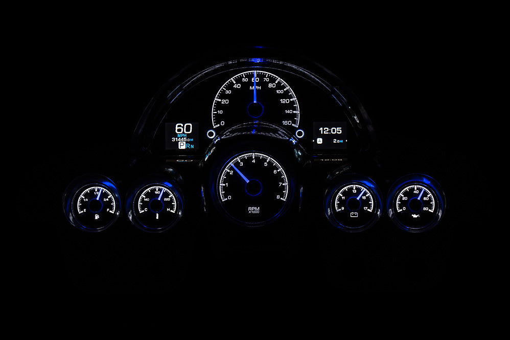 1958- 62 Chevy Corvette HDX Gauge Instruments