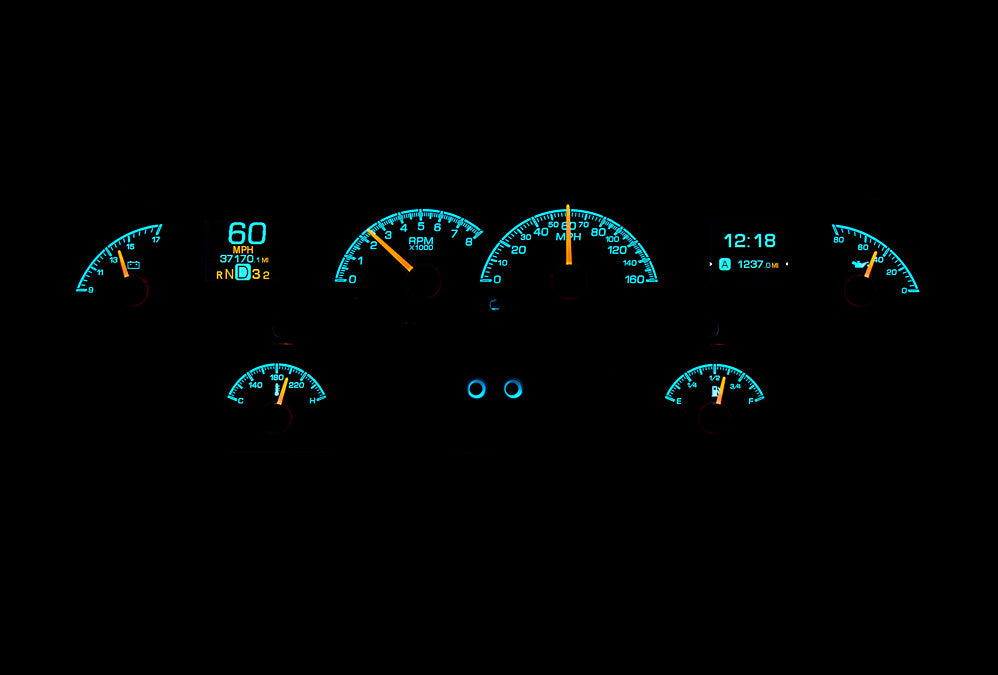 1958 Chevy Impala HDX Gauge Instruments