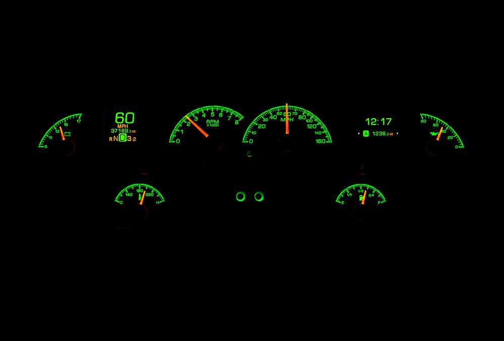 1958 Chevy Impala HDX Gauge Instruments