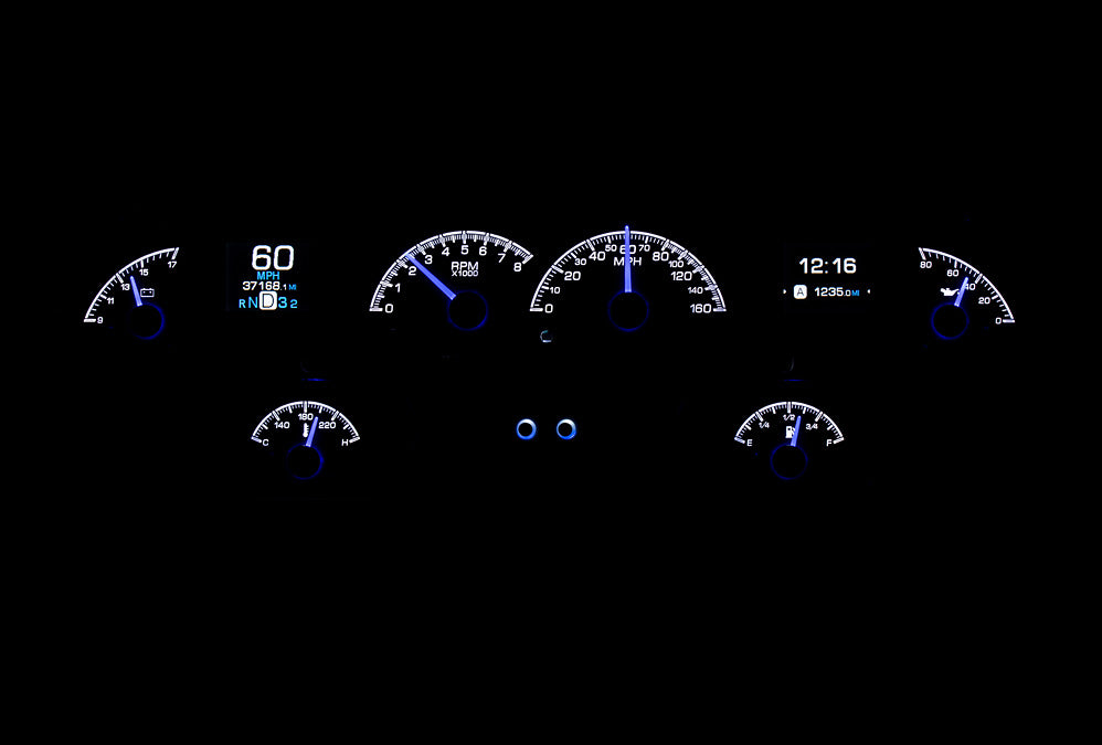 1958 Chevy Impala HDX Gauge Instruments