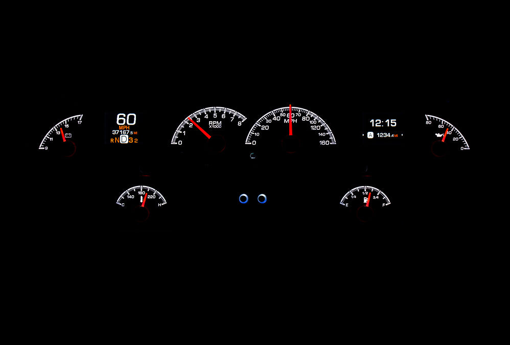 1958 Chevy Impala HDX Gauge Instruments