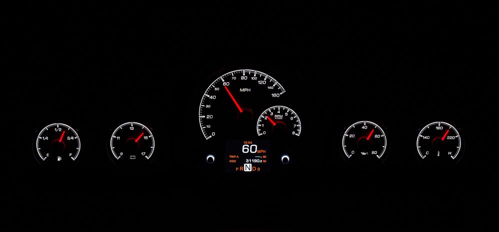 1959- 60 Chevy Impala / El Camino HDX Instruments