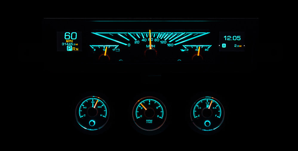 1961- 62 Chevy Impala HDX Gauge Instruments
